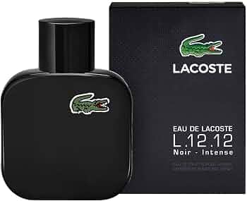 EAU DE LACOSTE L.12.12 Noir EDT 50ml : Amazon.se: Beauty